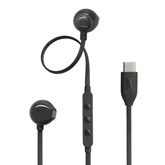 JBL JBL Tune 305C Type C In-Ear Headphones Hi-Res Audio & Tangle-Free – اختيار مثالي للموسيقى والمكالمات