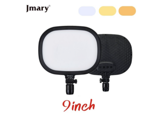 إضاءة LED Jmary FM-58R مقاس 9 إنش