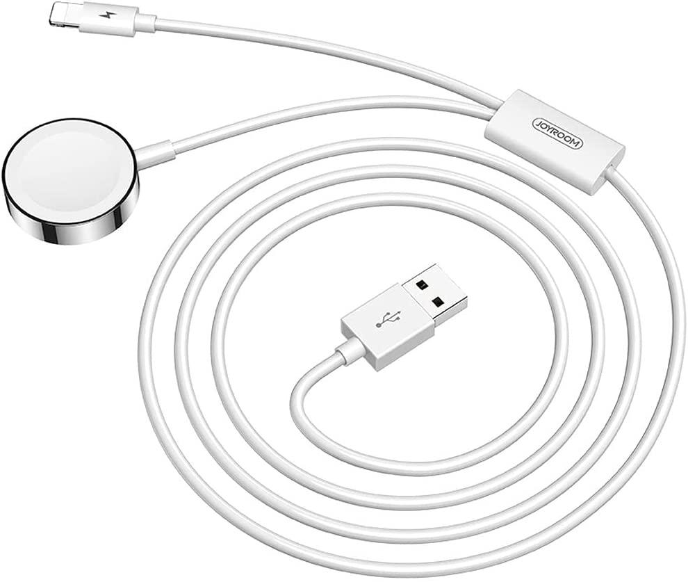 كابل شحن JOYROOM JOYROOM 2 IN 1 Magnetic Charge Easy & Organized Charging - White | أداء موثوق وتصميم عملي
