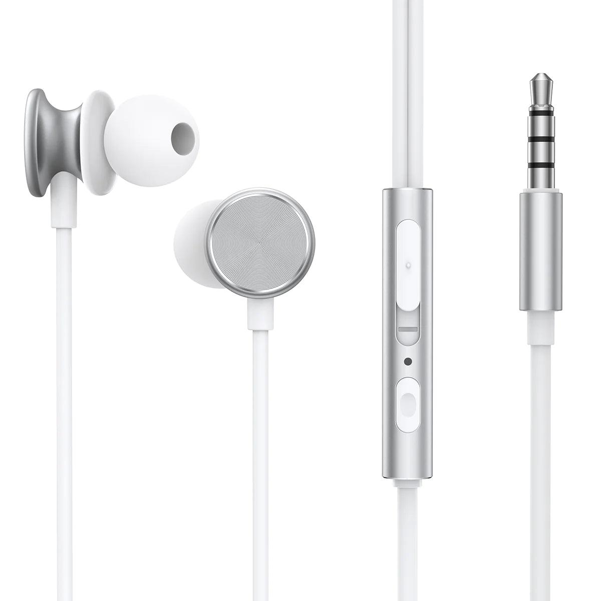 سماعة JOYROOM Joyroom Wired Series In-Ear Metal Wired Earbuds | أداء موثوق وتصميم عملي