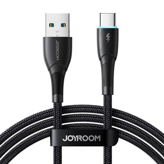 كابل شحن JOYROOM JOYROOM 3A Fast Charging Data Cable Type C & Lightning 1m - Black | أداء موثوق وتصميم عملي