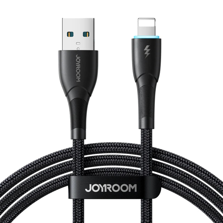 كابل شحن JOYROOM Joyroom Starry 30W USB C &Lightning Cable 1m - Black | أداء موثوق وتصميم عملي