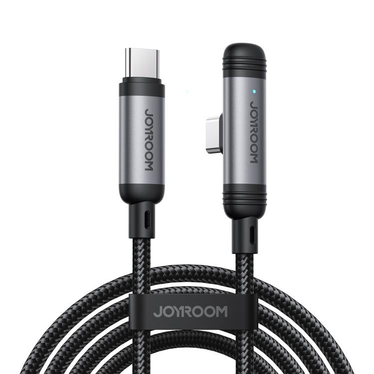 كابل شحن JOYROOM JOYROOM 60W 90° Type-C Cable, 1.2m – Fast Charging (Black) | أداء موثوق وتصميم عملي