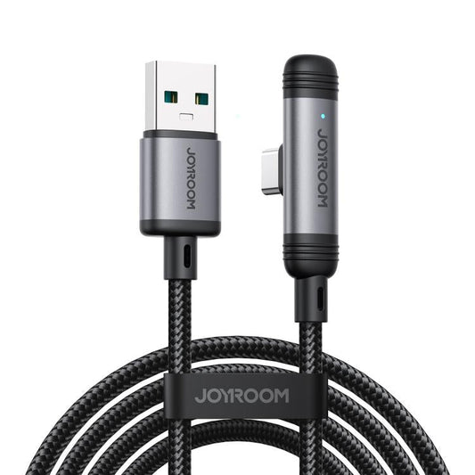 كابل شحن JOYROOM JOYROOM USB to Type-C 90° Fast Charging Cable – 1.2m, 3A | أداء موثوق وتصميم عملي