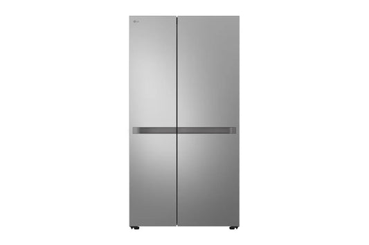 ثلاجة LG بابين متجاورين 658 لتر مع LinearCooling وتصميم Pocket Handle بضاغط Smart Inverter