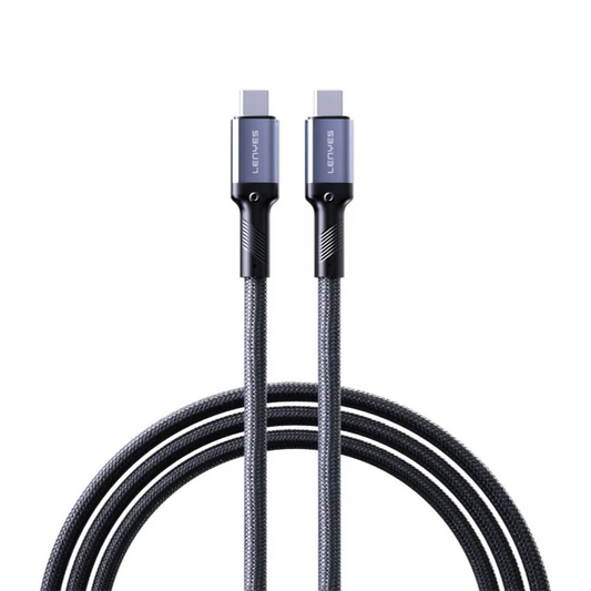 كيبل شحن ونقل بيانات من Lenyes موديل LC509 TC-TC – USB-C إلى USB-C