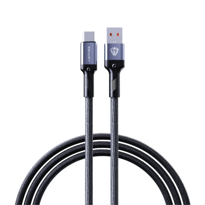 كيبل شحن ونقل بيانات من Lenyes موديل LC509 -V – Micro USB
