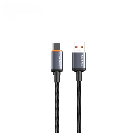 كيبل شحن ونقل بيانات من Lenyes موديل LC528-TC – 60 واط، 1 متر