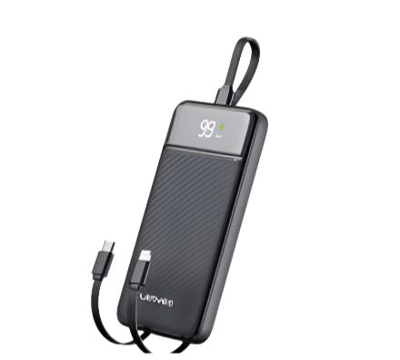 باور بانك من Lenyes موديل PX155D – 10000 ملّي أمبير، 22.5 واط، 3 أمبير
