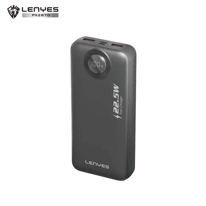 باور بانك من Lenyes موديل PX287D – 10000 ملّي أمبير