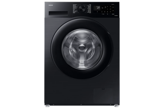 غسالة Samsung سعة 9 كجم 1400 دورة بتحميل أمامي مع Ecobubble وHygiene Steam لون أسود