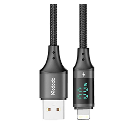كيبل Lightning من Mcdodo موديل CA-1060 – 3 أمبير، 1.2 متر
