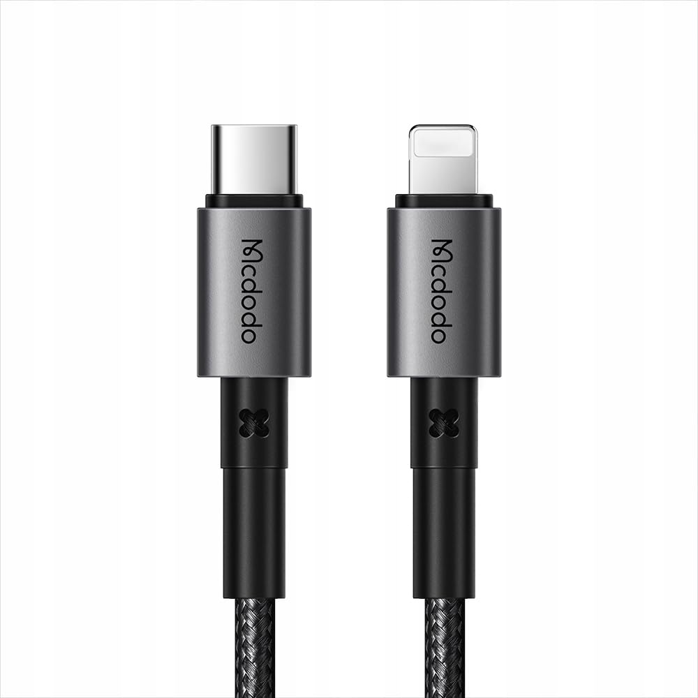 كيبل Mcdodo CA-2851 USB-C للشحن السريع 36 واط بطول 1.8 متر - أسود