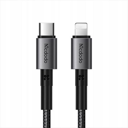 كيبل Mcdodo CA-2851 USB-C للشحن السريع 36 واط بطول 1.8 متر - أسود