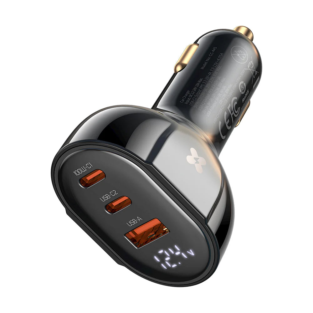 شاحن سيارة من Mcdodo موديل CC-4450 – 128 واط، 3 أمبير، PD 2.0