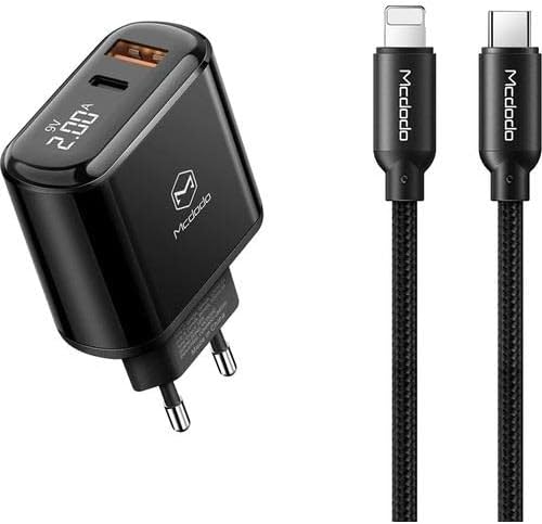 شاحن حائط من Mcdodo موديل CH-7171 – 20 واط، PD 3.0
