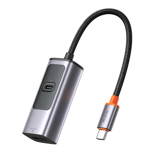 موزع Mcdodo HU-113 USB-C مع PD 100W وHDMI 8K - أسود