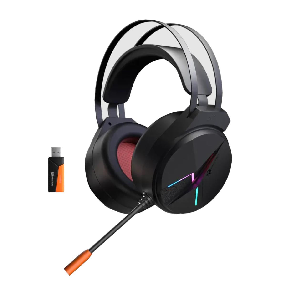 سماعة رأس من Meetion موديل BTH015 BLACK – اتصال لاسلكي 2.4GHz
