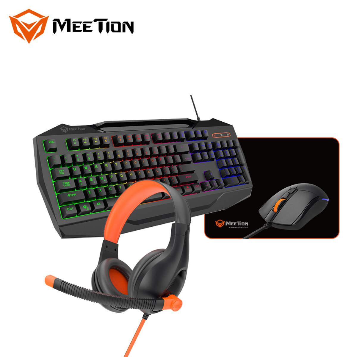 ملحق كمبيوتر من Meetion موديل C490 – اتصال سلكي وإضاءة RGB