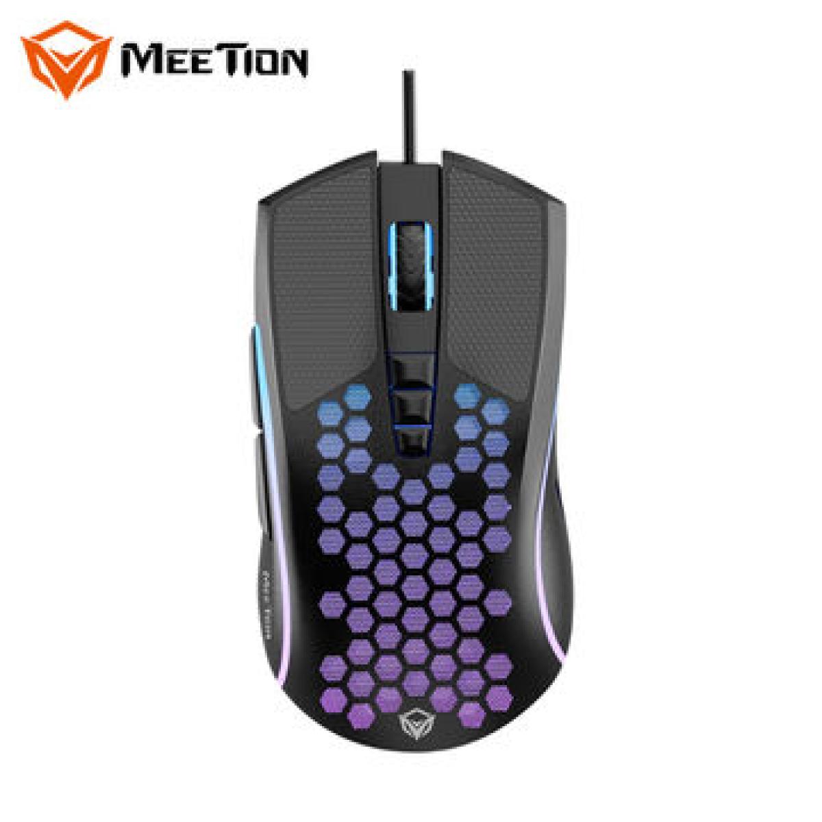 ماوس ألعاب من Meetion موديل GM015 – إضاءة RGB