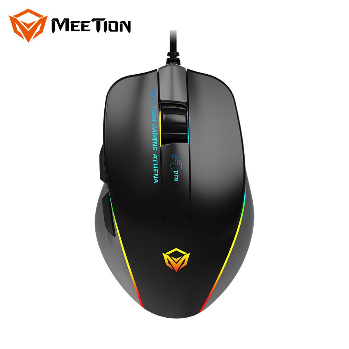ماوس ألعاب من Meetion موديل GM23_2023 – إضاءة RGB