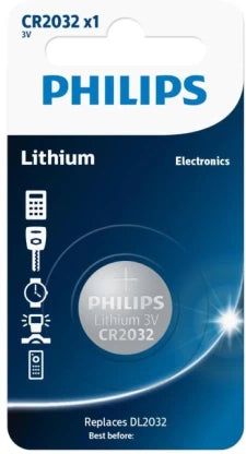 بطاريات من Philips موديل CR2032P1L/40