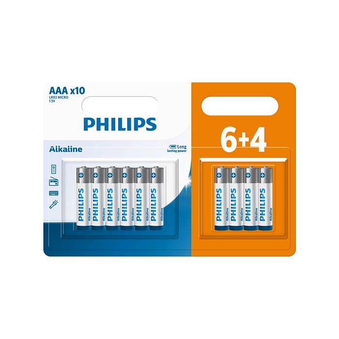 بطاريات من Philips موديل LR03A10BP/40