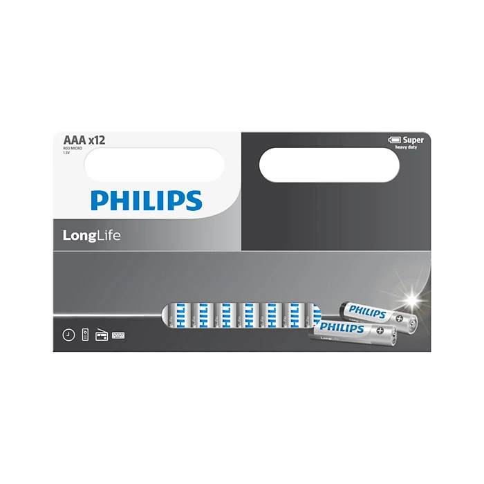 بطاريات من Philips موديل R03L12W/40