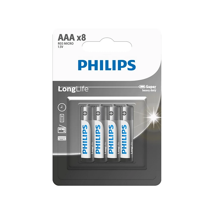 بطاريات من Philips موديل R03L8BL/40