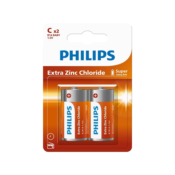 بطاريات من Philips موديل R14L2B/40