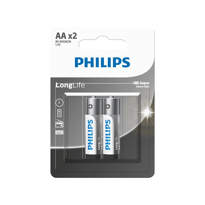 بطاريات من Philips موديل R6L2B/40