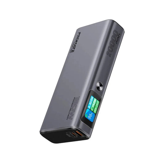 باور بانك من Promate موديل Titan-130 مع 130W و65W و60W - صورة 1