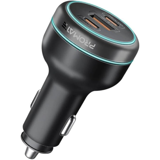 شاحن سيارة من Promate موديل POWERDRIVE-230 مع 230W و140W و45W - صورة 1