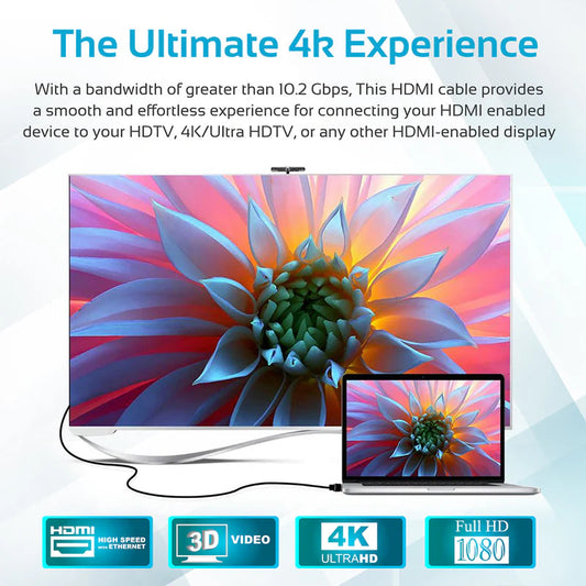 كيبل من Promate موديل ProLink4K1-500 مع 5m و4K - صورة 2