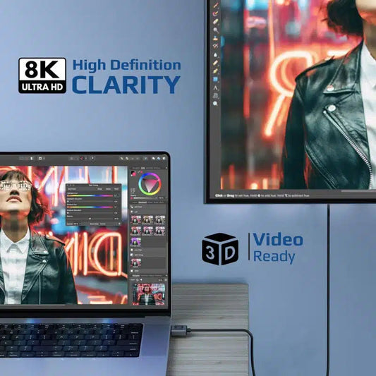 كيبل من Promate موديل PrimeLink8K-150 مع 1.5m و8K - صورة 2