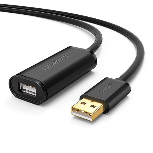 كيبل تمديد USB 2.0 نشط UGREEN بطول 5 متر موديل 10319