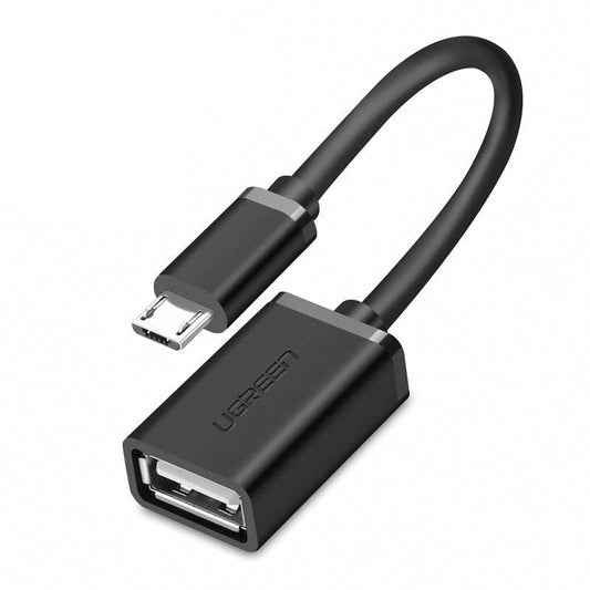 كيبل OTG UGREEN 10396 من Micro USB إلى USB-A أنثى
