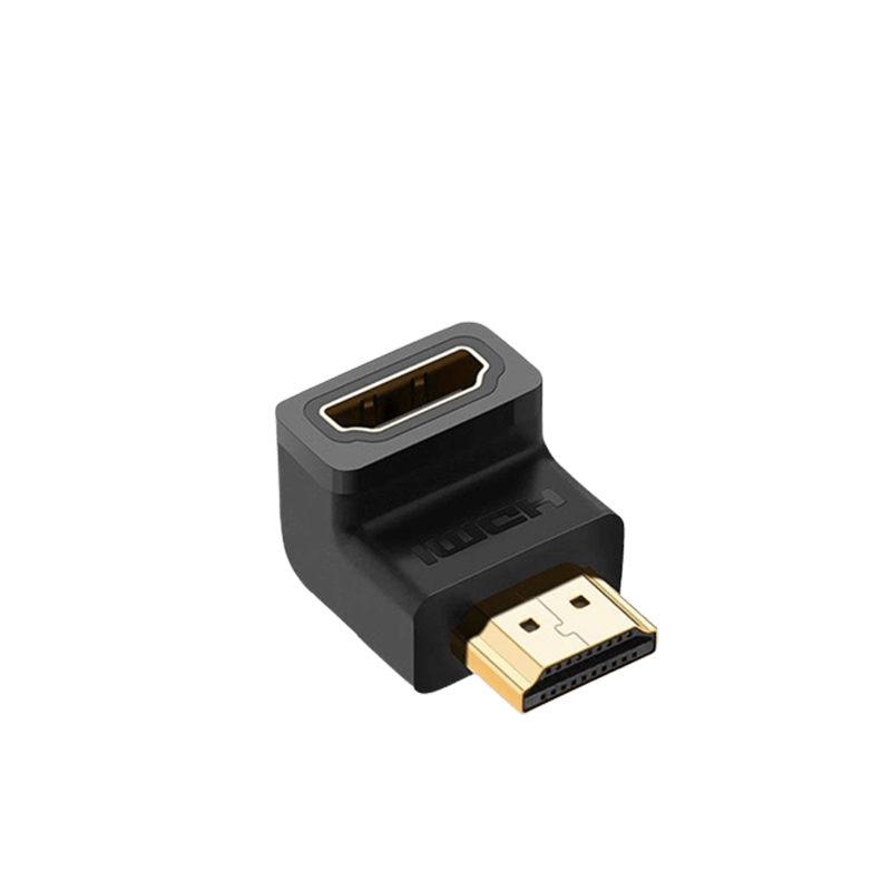 محول UGREEN HDMI ذكر إلى أنثى بزاوية لأسفل موديل 20109