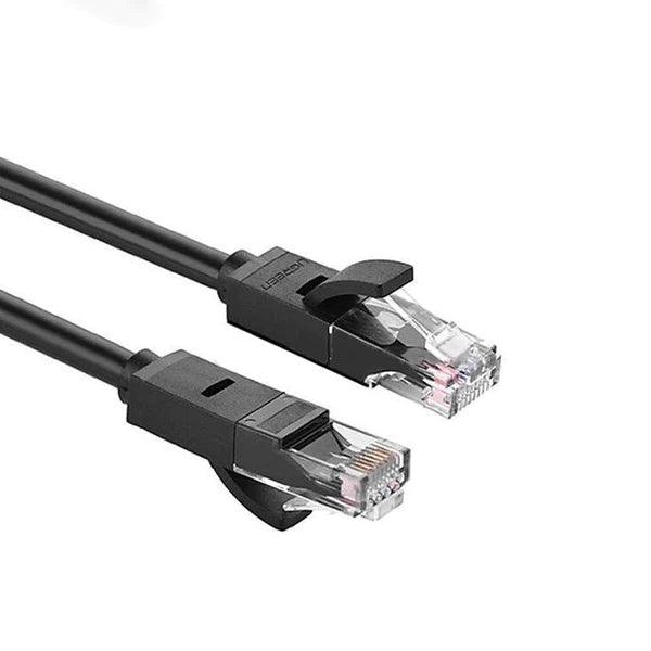 كيبل شبكة UGREEN Cat6 UTP بطول 0.5 متر أسود موديل 20158