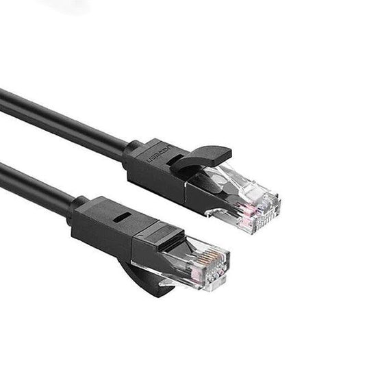 كيبل شبكة UGREEN Cat6 UTP بطول 0.5 متر أسود موديل 20158