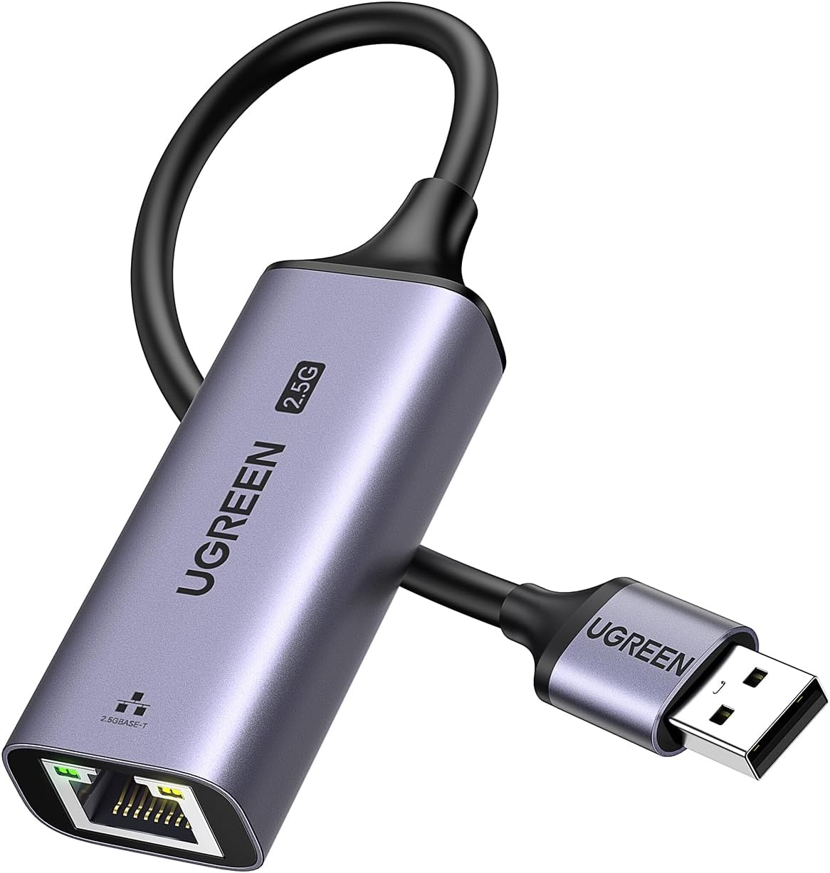 محول UGREEN 25051 من USB 3.0 إلى شبكة Ethernet بسرعة 2.5Gbps