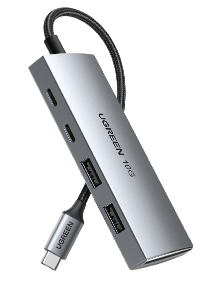 موزع UGREEN 35583 بأربعة منافذ USB-C وUSB-A
