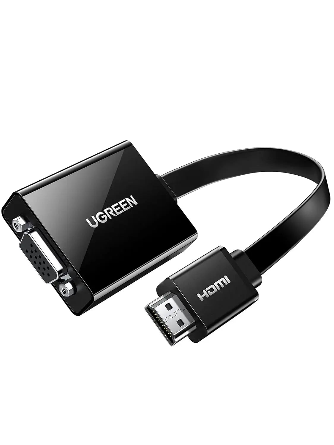 محول UGREEN 40248 من HDMI إلى VGA مع مخرج صوت 3.5 ملم