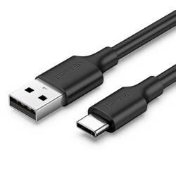 كيبل UGREEN US287 من USB-A إلى USB-C أسود بطول 1 متر موديل 60116