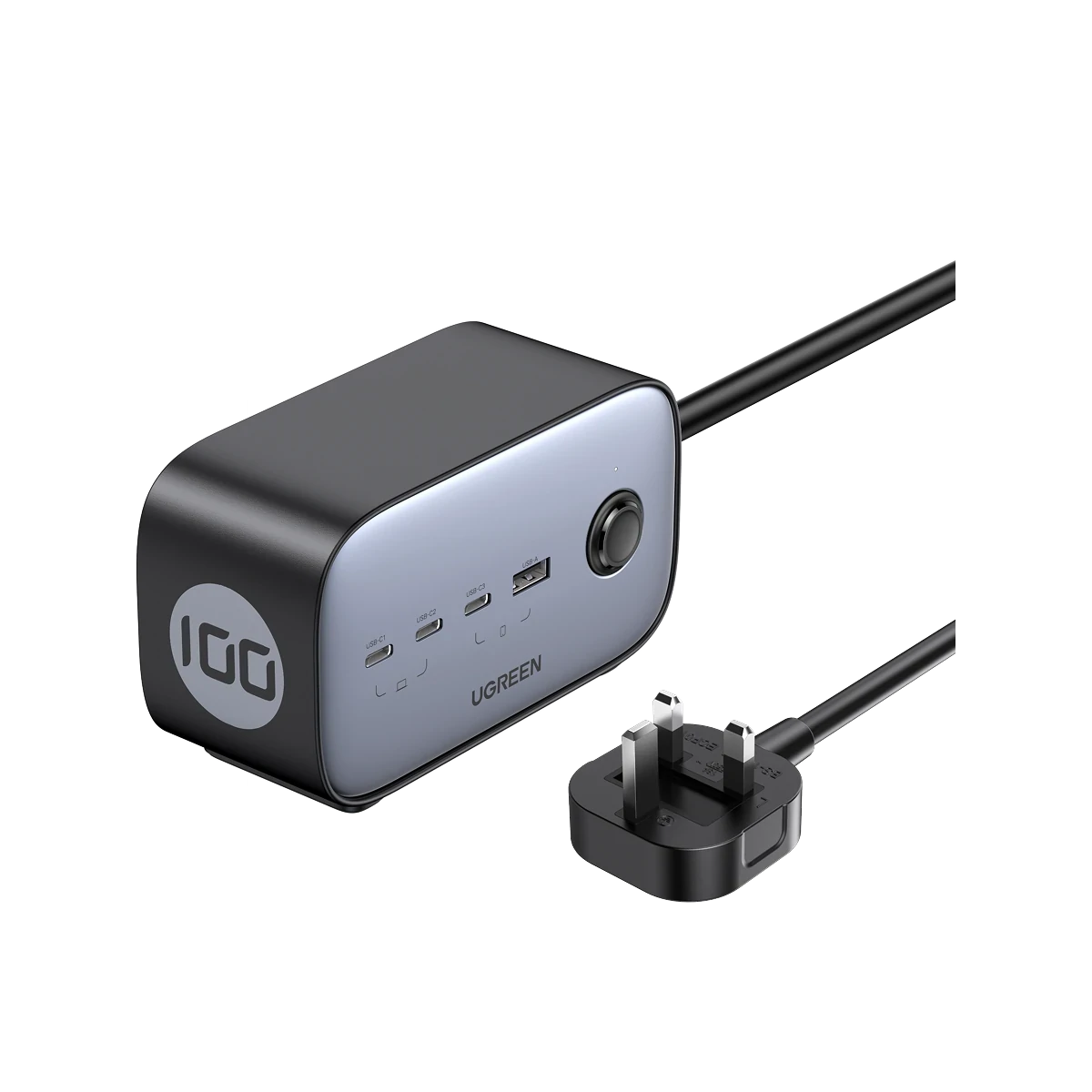 موزع طاقة UGREEN DigiNest Pro 100W موديل 60168 بستة مخارج