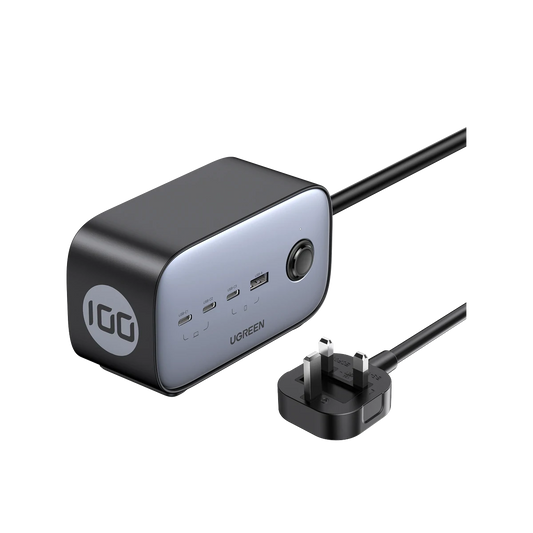 موزع طاقة UGREEN DigiNest Pro 100W موديل 60168 بستة مخارج