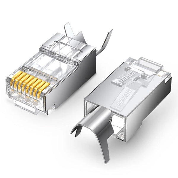 رؤوس RJ45 محمية CAT6A وCAT7 عبوة 10 قطع UGREEN 70316