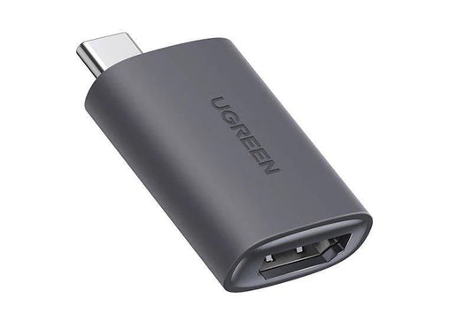 محول USB-C إلى HDMI بدقة 4K UGREEN 70450 رمادي بخلفية بيضاء