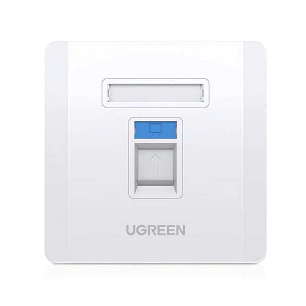لوحة حائط شبكة UGREEN منفذ واحد عبوة 5 قطع موديل 80181