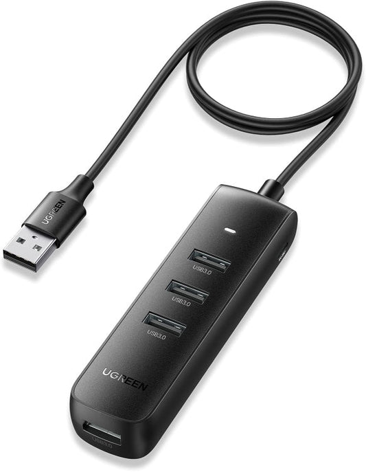 موزع USB 3.0 بأربعة منافذ وكيبل متر UGREEN CM416 80657